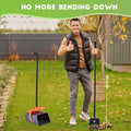 Dog Pooper Scooper for Large Dogs, 46" Long Handle Adjustable Pooper Scooper for Large Dogs，Dog Pooper Scooper with 75 W