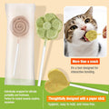Puxulyiz 21pc Cat Lollipop Treats, Cat Grass Treats High Protein Nutrient Rich for Hairball Control and Healthy Coat, Cat Treats with Catgrass, Cranberry, Egg Yolk Flavor
