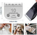 3 Pack 10 Clipper Blade Compatible with Andis, Wahl and Oster Dog Clippers