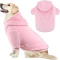 Dog Hoodie Sweaters for Large Dogs Fuzzy Warm Pet Dog Clothes
