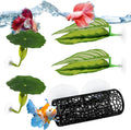 5PCS Betta Hammock & Fish Toys Set, Soft Aquarium Decor Plastic Plants