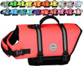 VIVAGLORY Dog Life Vest Rip Stop Dog Swim Vest, L
