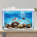 Undersea Aquarium Backdrop Underwater Coral Fish Tank Background 24x16 in