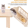 Hamster Play Wooden Platform 5-piece Set Hamster cage Accessories Toy
