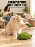 Interactive Cat Self Groomer: 3 Ways for Cats to Play While You Stay Busy