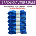 Genie Litter Refills - 6 Pack Compatible with Standard & Plus Genie Litter Disposal Systems