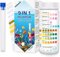 Aquarium Test Strips for Fish Tank: 9 in 1 Aquarium Ammonia Test Strips for Fish Tank - 125 Counts Aquarium Water Test K