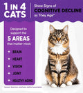 Fish Oil for Senior Cats - Brain, Vision & Heart Health Chews