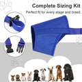 7 Sizes Oxford Dog Muzzle Set, Adjustable Pet Mouth Guard for Biting Barking Chewing, Snout Cover for Small Medium Large