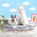 Steelhill Small Pet Bed 3 Pcs Animal Beds for Rabbit,Guinea Pig,Chinchilla,Hedgehog,Ferret & More Warm,Cozy,Soft Washabl
