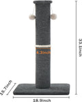 Made4Pets Tall Cat Scratching Post, Carpet Scratcher for Indoor Cats