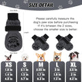 EXPAWLORER Anti-Slip Dog Socks,Dog Boots&Paw Protectors to Prevent Licking,Dog Shoes for Hot/Cold Pavement, Double Sides