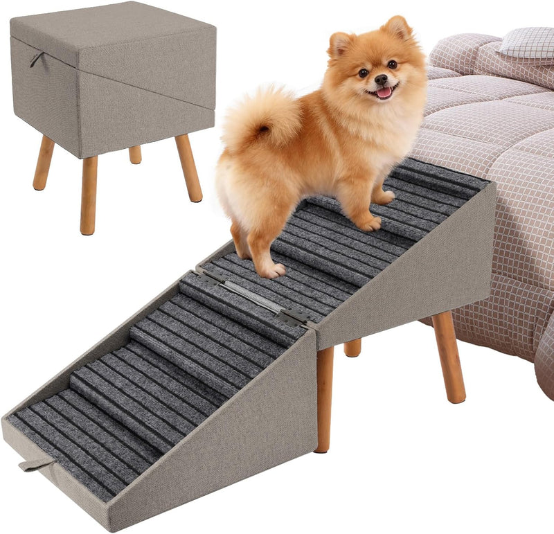 Split Ottoman Dog Ramp for Bed and Couch, 21.06