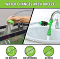 Python No Spill Clean and Fill Aquarium Maintenance System, Gravel Cleaner and Water Changer, 25 Foot