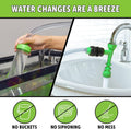 Python No Spill Clean and Fill Aquarium Maintenance System, Gravel Cleaner and Water Changer, 50 Foot