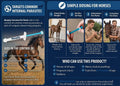 Ivermectin Horse Paste 1.87% - Apple Flavored - Oral 6.08g Gel Dewormer Tube for Equine Use Only - Treats up to 1,250 lb