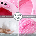 JanYoo Animal Bed Guinea Pig Accessories Cage Habitat Toy Hideout House Washable(L,Pig)