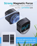 SEAOURA 2-in-1 Aquarium Magnetic Cleaner with Digital Aquariums Thermometer