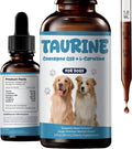 Taurine Supplement for Dogs Liquid Drops, Coenzyme Q10 & L-Carnitine