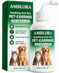 Amblora Pet Earrinse, Amblora Ear Cleaner Dogs and Cats