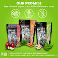 Mint Horse Treats – 1 lb Bag – All-Natural, Low Sugar, Heart-Shaped Baked Biscuits – Peppermint & Honey Flavor – Vet-End