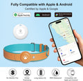 GPS Tracker for Dogs, Dog GPS Tracker, Pet Location Tracker with Collar, Real-Time Tracking, No Monthly Fee or Subscript