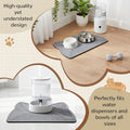Stone Pet Bowl Mat for Dogs and Cats, Absorbent Quick Dry
