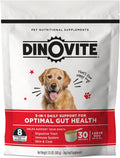 Dinovite Probiotics for Large Dogs, Probiotic Food Topper, 30 Servings