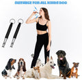2-Pack Adjustable Ultrasonic Dog Whistle, Barking Control & Recall Training
