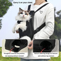 Pet Carrier Backpack, Adjustable Pet Front Carriers for Small Medium Dogs Cats 5-18 Lbs, Legs Out, Dog Cat Carrier Backp