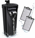 GOZILLA Turtle Tank Filter 74GPH, Low Water Level Turtle Tank 3.5W Fish Tank Aquarium Filters for Small Tanks up to 15 G