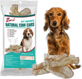 Natural Farm Cow Ears Dog Chews, Thick Cut Rawhide Alternative,120g