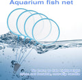 10 Pcs Aquarium Fish Tank Nets, Skimmer Net Fishing Nets Lightweight Tub Accessories Handheld Ultra Fine Mesh Net Outdoo