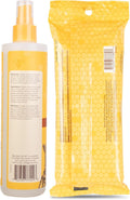 Burt's Bees for Pets Cats Grooming Bundle: Waterless Cat Shampoo with Apple & Honey, Naturally Derived Ingredients, 10oz