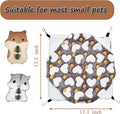 Guinea Pig Hammock for Cage 13.3X13.3,Sugar Glider Hammock,Reusable