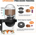 hygger WiFi Automatic Fish Feeder for Aquarium, Smart App Control Auto Fish Food Dispenser with Camera and Timer, Vacati