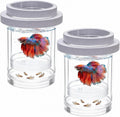 2 Pieces Breeder Box for Fish Tank, Floating Plastic