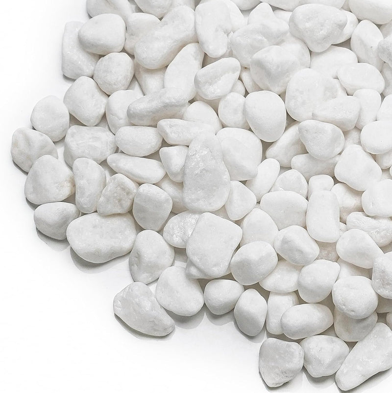 onlyfire 10 lbs White Gravel Pebbles, 1/5
