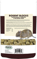 Rodent Blocks - Nutritional Rodent Food - for Rats, Mice, Squirrels, Degus (3 lb.)
