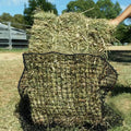 Aoneky Large Hay Net for Horses Slow Feed Horse Feeder Hay Bag 47 Inch Bale Size with Soft Knotless Nylon Mesh Fits Smal