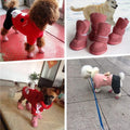 Dog Shoes Puppy Boots Snow Paw Protector, Anti-Slip Dog Shoes,Dog Australia Pet Antiskid Shoes Winter Warm Skidproof Sne