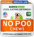 No Poo Chews for Dogs - Coprophagia & Stool Eating Deterrent with Probiotics, Digestive Enzymes & Breath Aid Support - Stop Dog Poop Eating