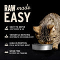 Vital Essentials Freeze Dried Cat Food, Rabbit Mini Patties, 8 oz Bag