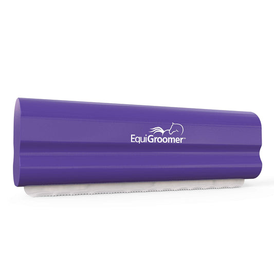 EasyGroomer Deshedding Brush for Dogs & Cats – Undercoat Grooming Tool for Short & Long Hair, Removes Loose Fur & Dirt, Reduces Shedding for Small & Large Pets, Purple