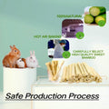 300g Sweet Bamboo Chew Toy for Small Animals,Bunny Chew Sticks