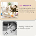 Retro Shaw Catnip Balls with Bell Inside - 6 Pcs Interactive Catnip & Silvervine Cat Toys, Durable Wool Balls for Indoor Cats, Kitten Teething Toys, Natural Catnip Toys for Bored Cats