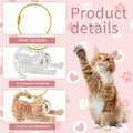 4 Pcs Cat Hair Keepsake Bottles, Pet Hair Memorial Keychain, Portable Cat Memory Keepsake Bottle, Furever Sentimental Pe
