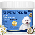 PHASORRA Hypoallergenic Eye Paw Face Wipes, Tear Stain Remover, Dog Eye Infection Treatment, Lick-Safe Soothing & Moisturizing & Gentle, Eye Debris, Discharge, Mucus - 100pcs