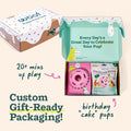 WOOF Pupsicle Party Pack - Large Blue Pupsicle + Large Birthday Pops Bundle