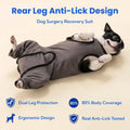 Versatile Dog Rear Leg Recovery Sleeve, Dog Surgery Recovery Suit